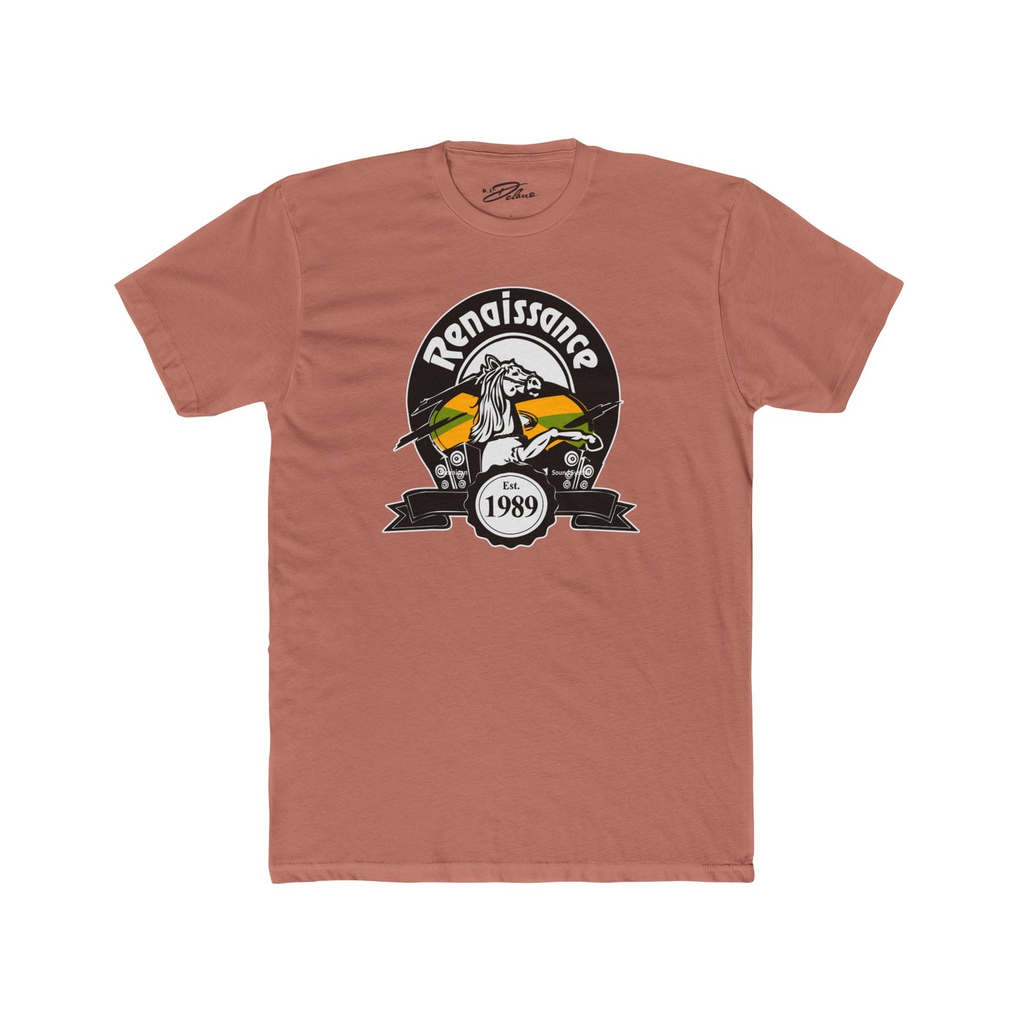 Renaissance Vintage Design Men's Cotton Crew Tee(Next Level 3600)