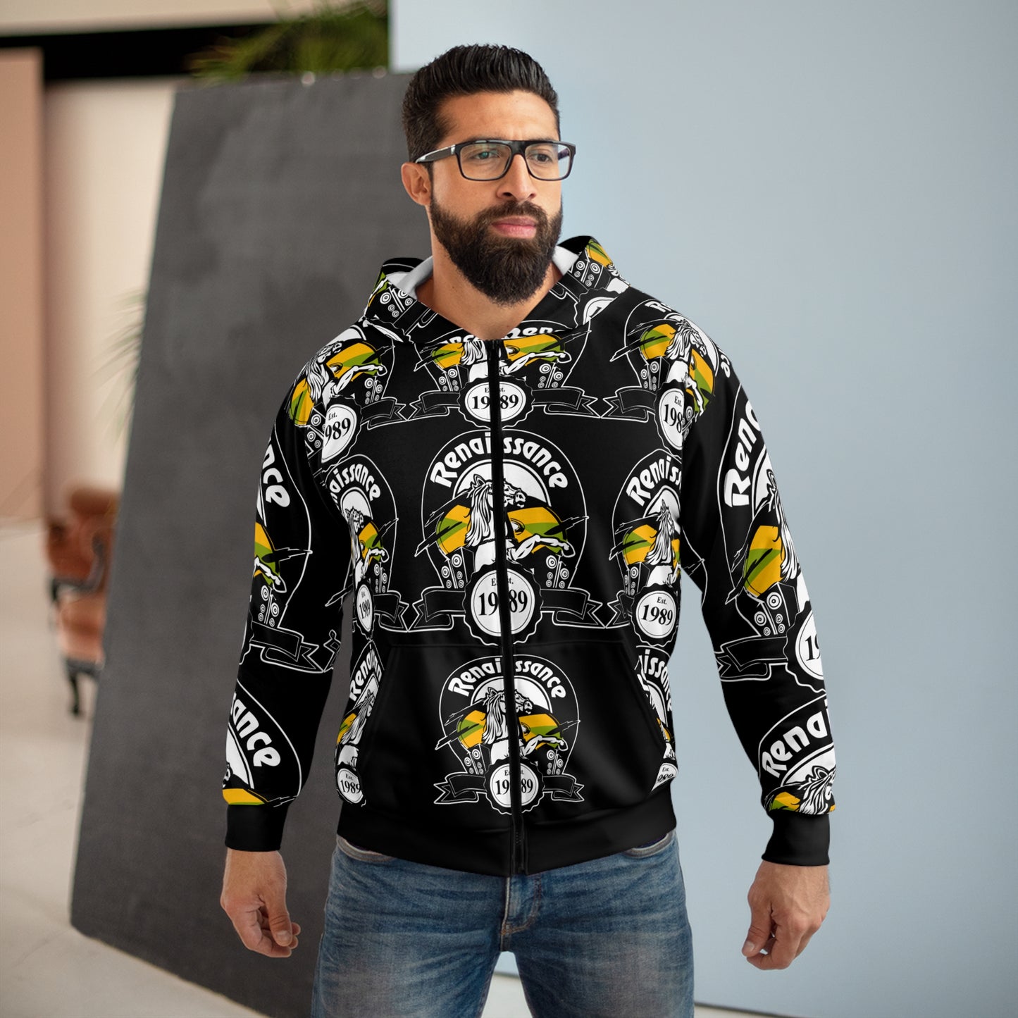 Unisex Zip Hoodie (AOP)