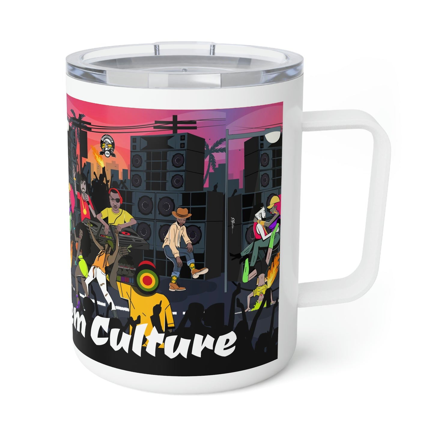 Sound System Culture Insulated Coffee Mug, 10oz