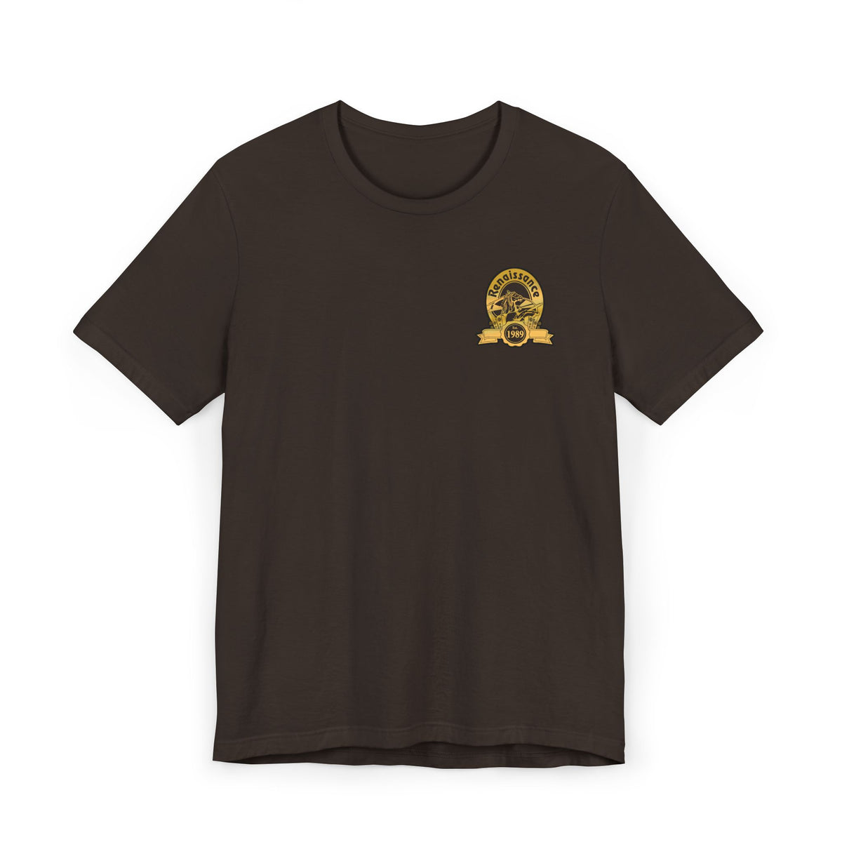 Gold Renaissance Unisex Jersey T-Shirt, Casual Tee, Gift for Him/Her, Everyday Wear, Unique Style, Perfect for Birthdays, Anniversaries