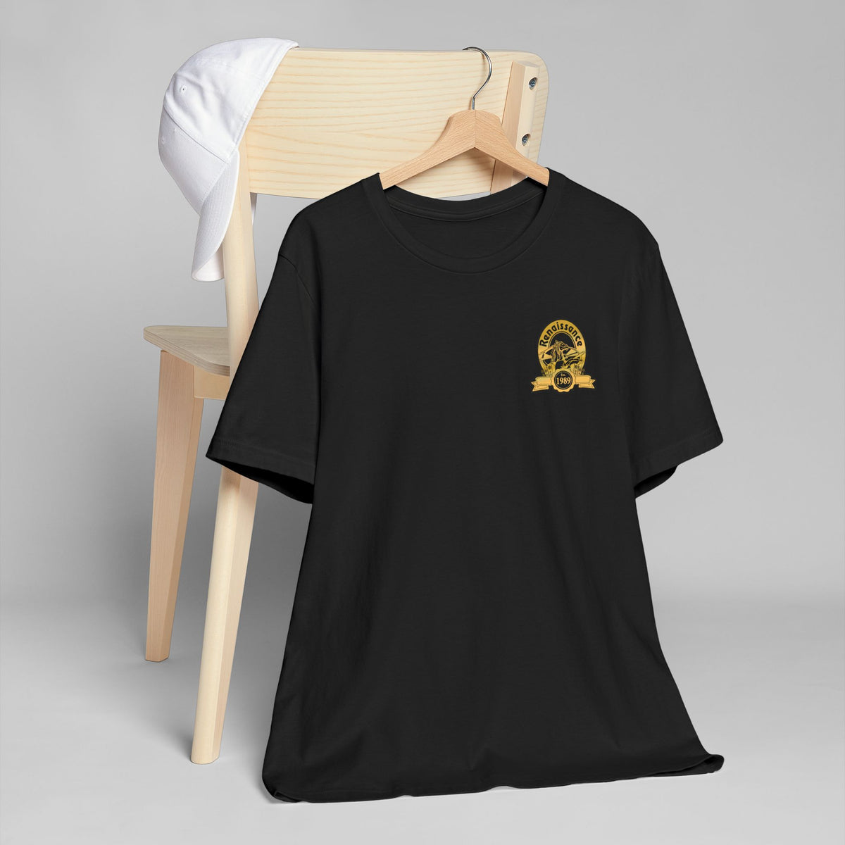Gold Renaissance Unisex Jersey T-Shirt, Casual Tee, Gift for Him/Her, Everyday Wear, Unique Style, Perfect for Birthdays, Anniversaries