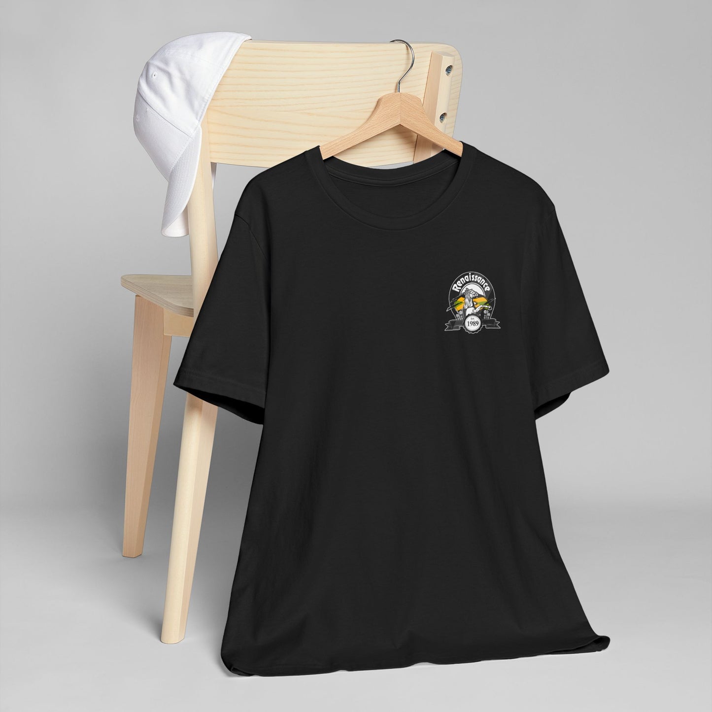 Jamaica Renaissance Unisex Jersey T-Shirt, Casual Tee, Gift for Him/Her, Everyday Wear, Unique Style, Perfect for Birthdays, Anniversaries