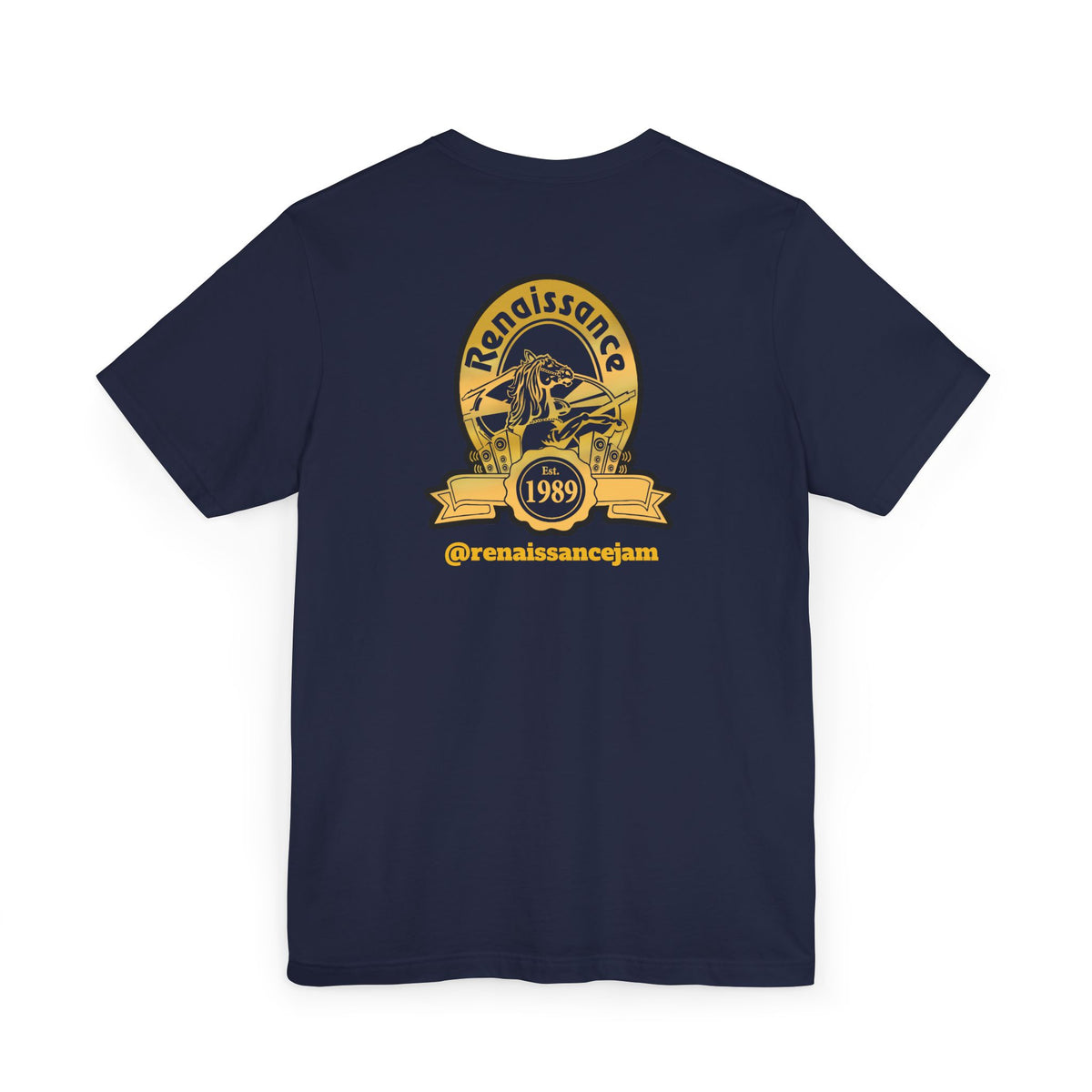 Gold Renaissance Unisex Jersey T-Shirt, Casual Tee, Gift for Him/Her, Everyday Wear, Unique Style, Perfect for Birthdays, Anniversaries