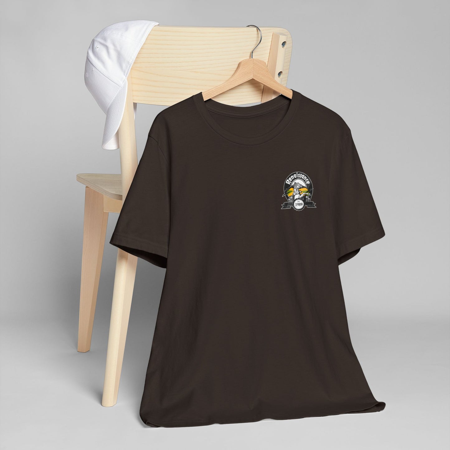 Jamaica Renaissance Unisex Jersey T-Shirt, Casual Tee, Gift for Him/Her, Everyday Wear, Unique Style, Perfect for Birthdays, Anniversaries