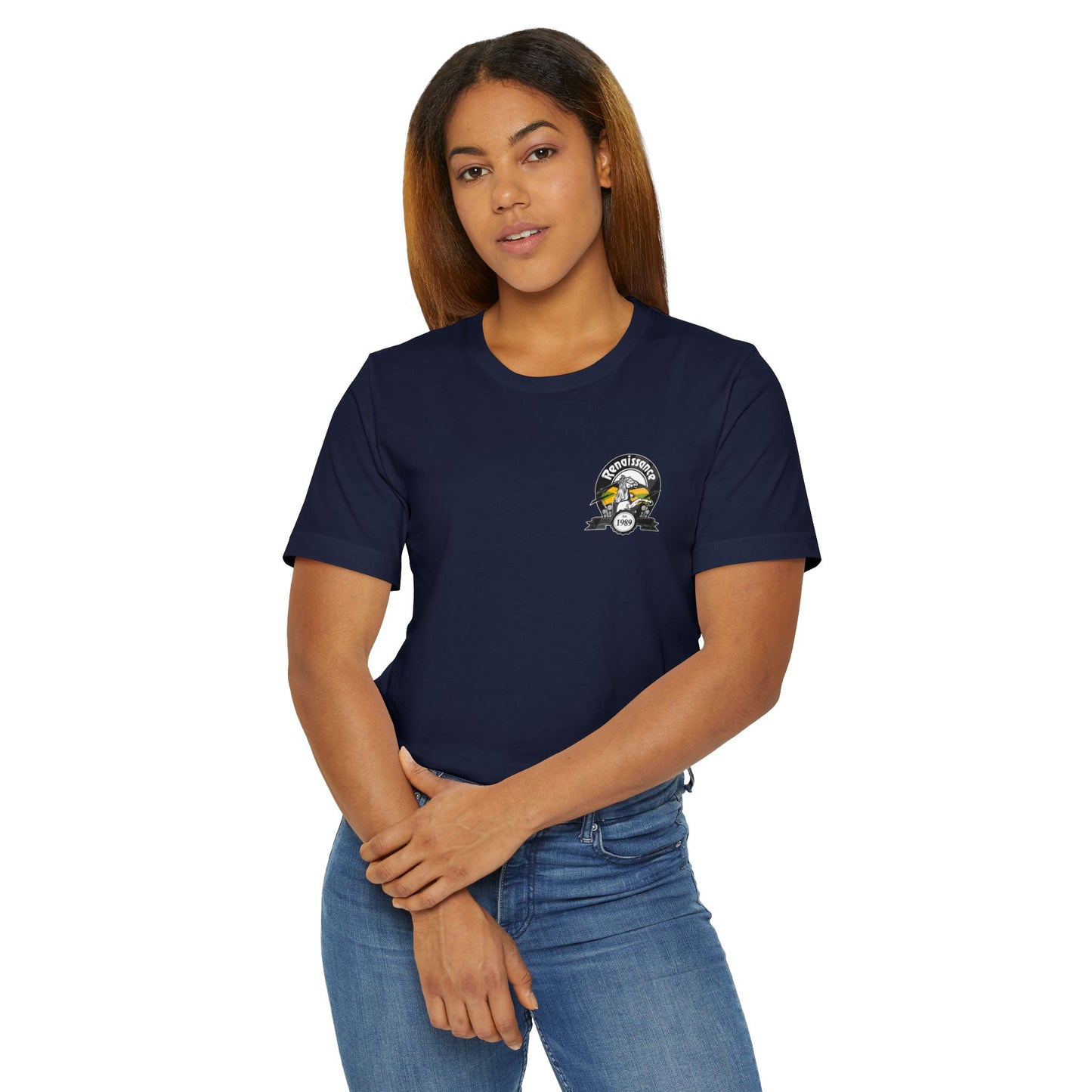Jamaica Renaissance Unisex Jersey T-Shirt, Casual Tee, Gift for Him/Her, Everyday Wear, Unique Style, Perfect for Birthdays, Anniversaries