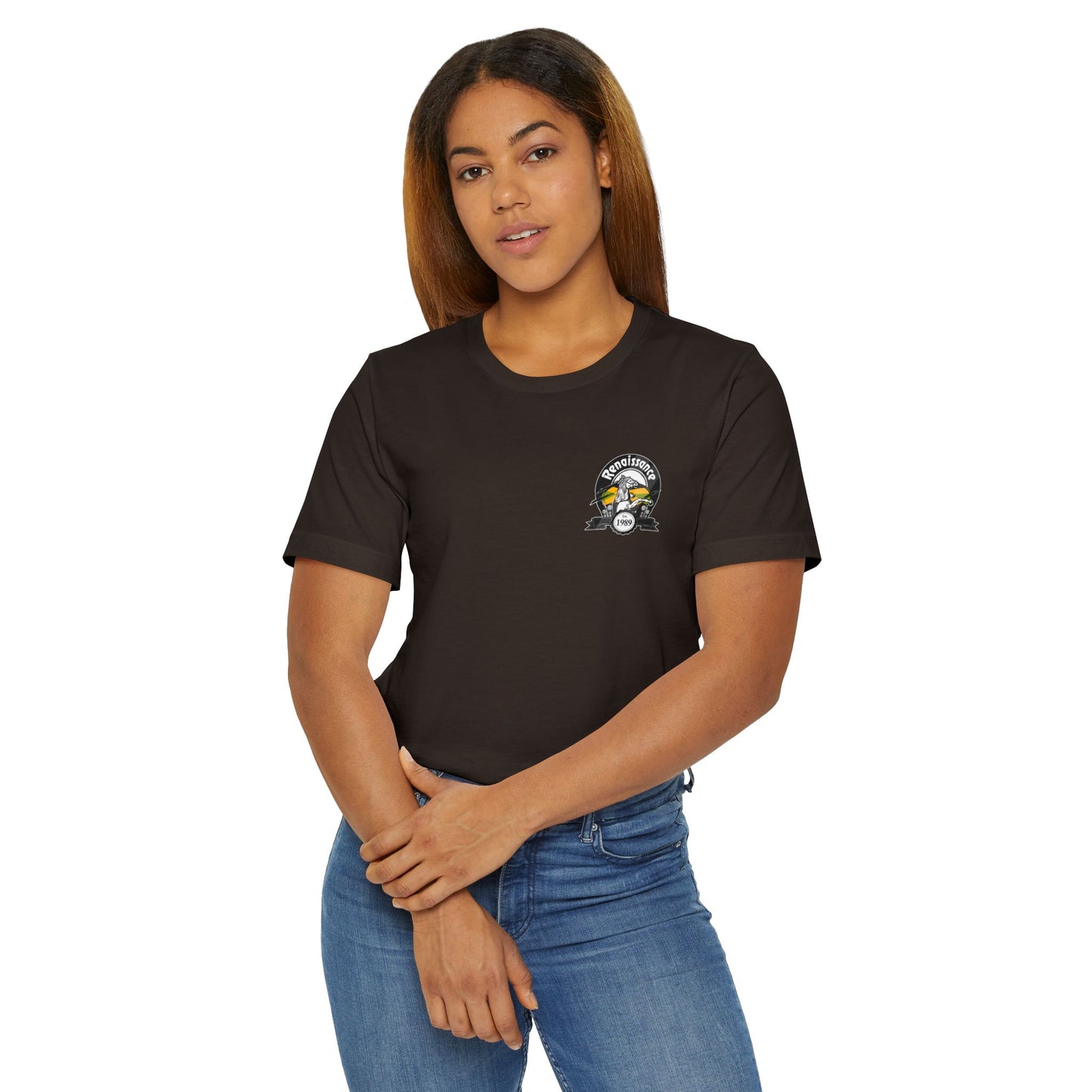 Jamaica Renaissance Unisex Jersey T-Shirt, Casual Tee, Gift for Him/Her, Everyday Wear, Unique Style, Perfect for Birthdays, Anniversaries