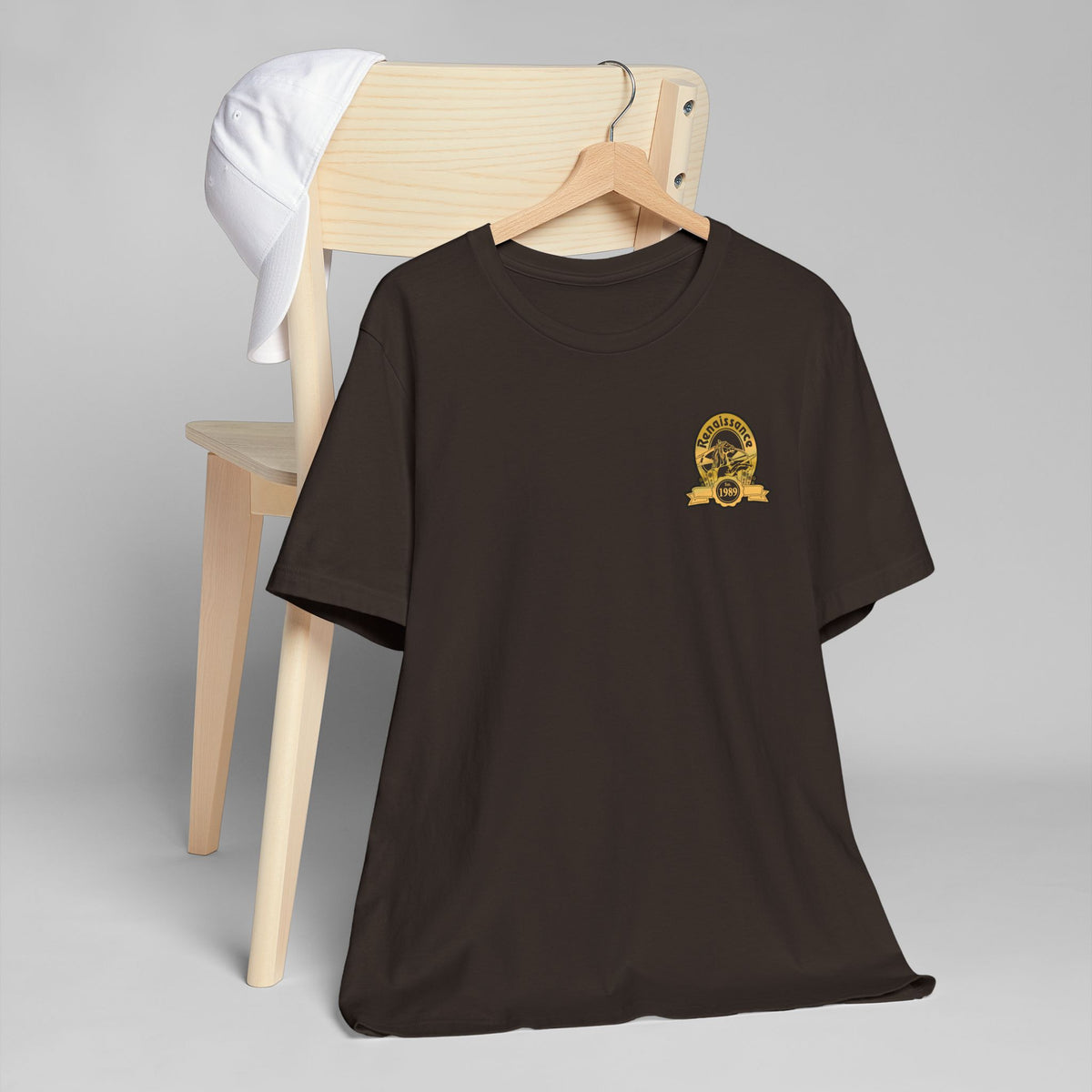 Gold Renaissance Unisex Jersey T-Shirt, Casual Tee, Gift for Him/Her, Everyday Wear, Unique Style, Perfect for Birthdays, Anniversaries