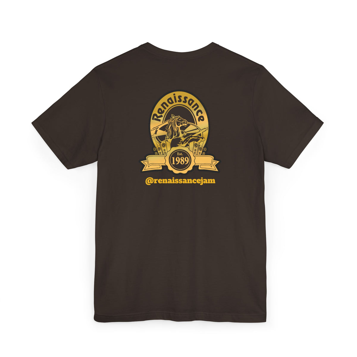 Gold Renaissance Unisex Jersey T-Shirt, Casual Tee, Gift for Him/Her, Everyday Wear, Unique Style, Perfect for Birthdays, Anniversaries