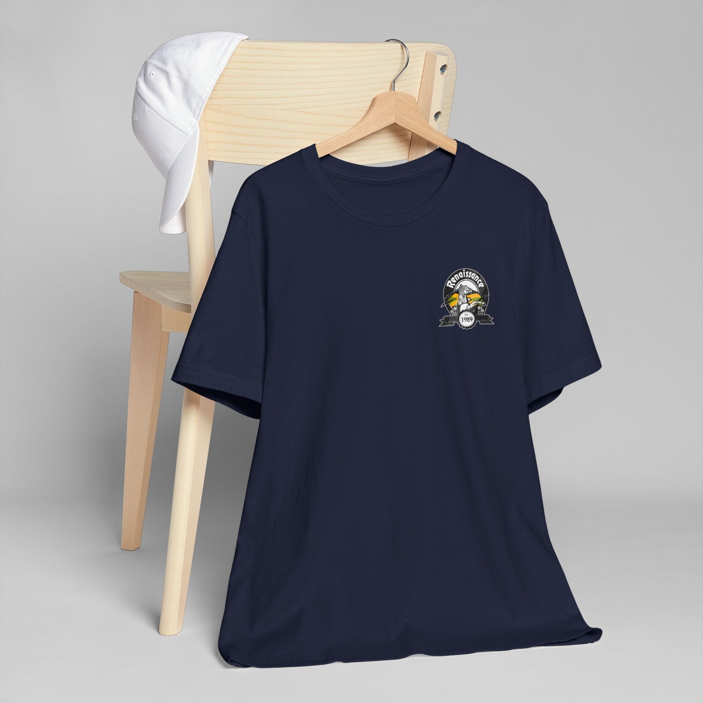 Jamaica Renaissance Unisex Jersey T-Shirt, Casual Tee, Gift for Him/Her, Everyday Wear, Unique Style, Perfect for Birthdays, Anniversaries