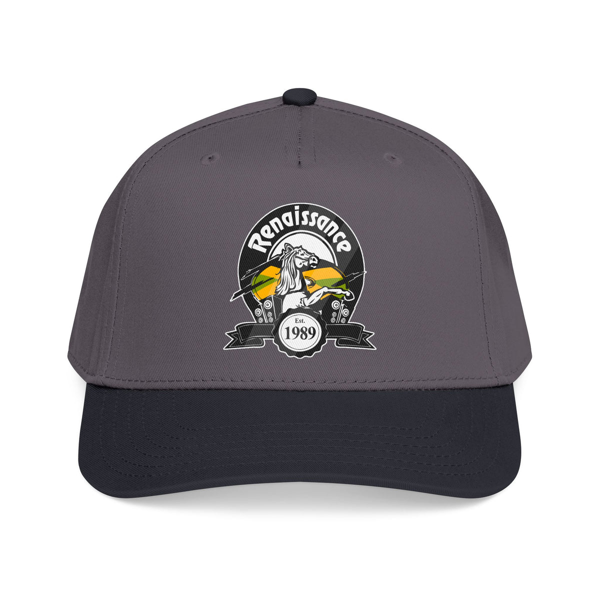 Baseball Cap — Renaissance 1989 Vintage Crest (Embroidered)