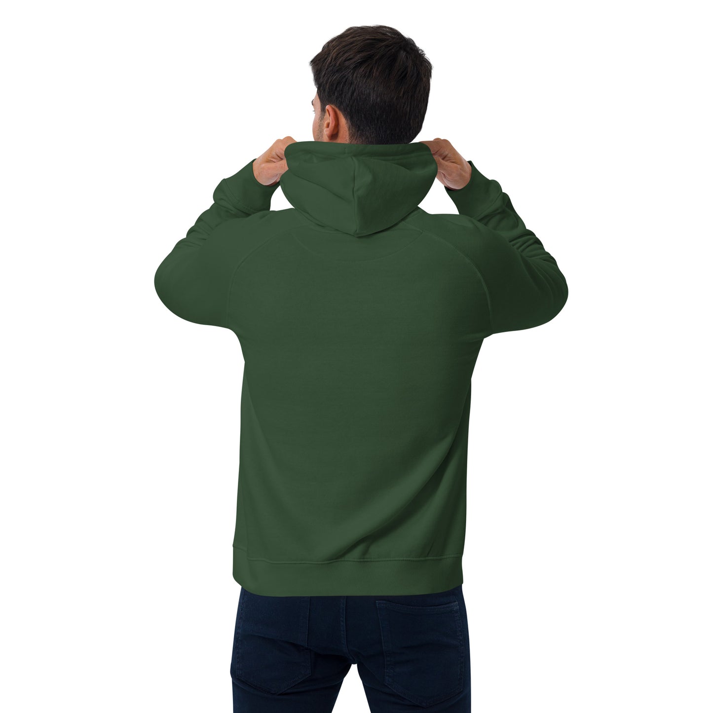 Renaissance Sound Logo Unisex eco raglan hoodie