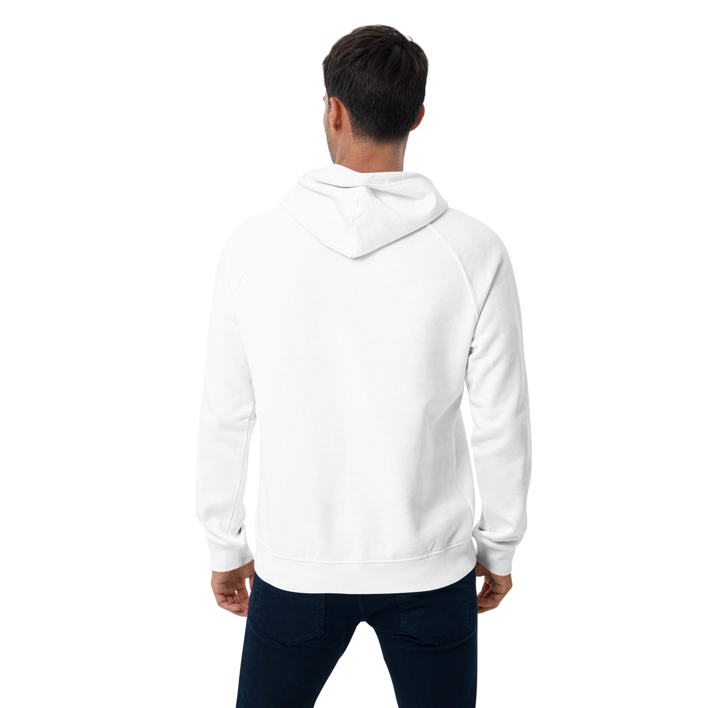 Renaissance Sound Logo Unisex eco raglan hoodie