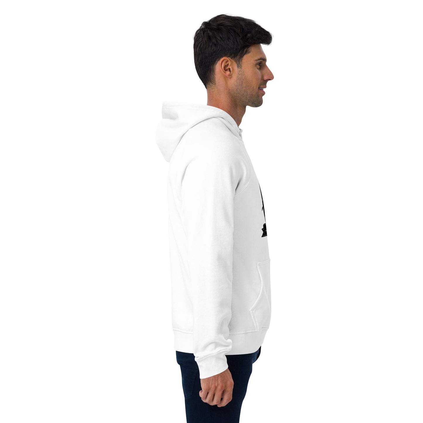 Renaissance Sound Logo Unisex eco raglan hoodie